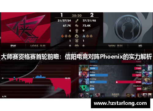 大师赛资格赛首轮前瞻：信阳电竞对阵Phoenix的实力解析